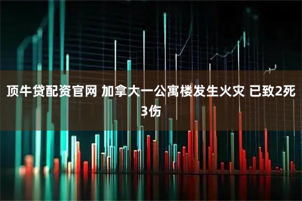 顶牛贷配资官网 加拿大一公寓楼发生火灾 已致2死3伤